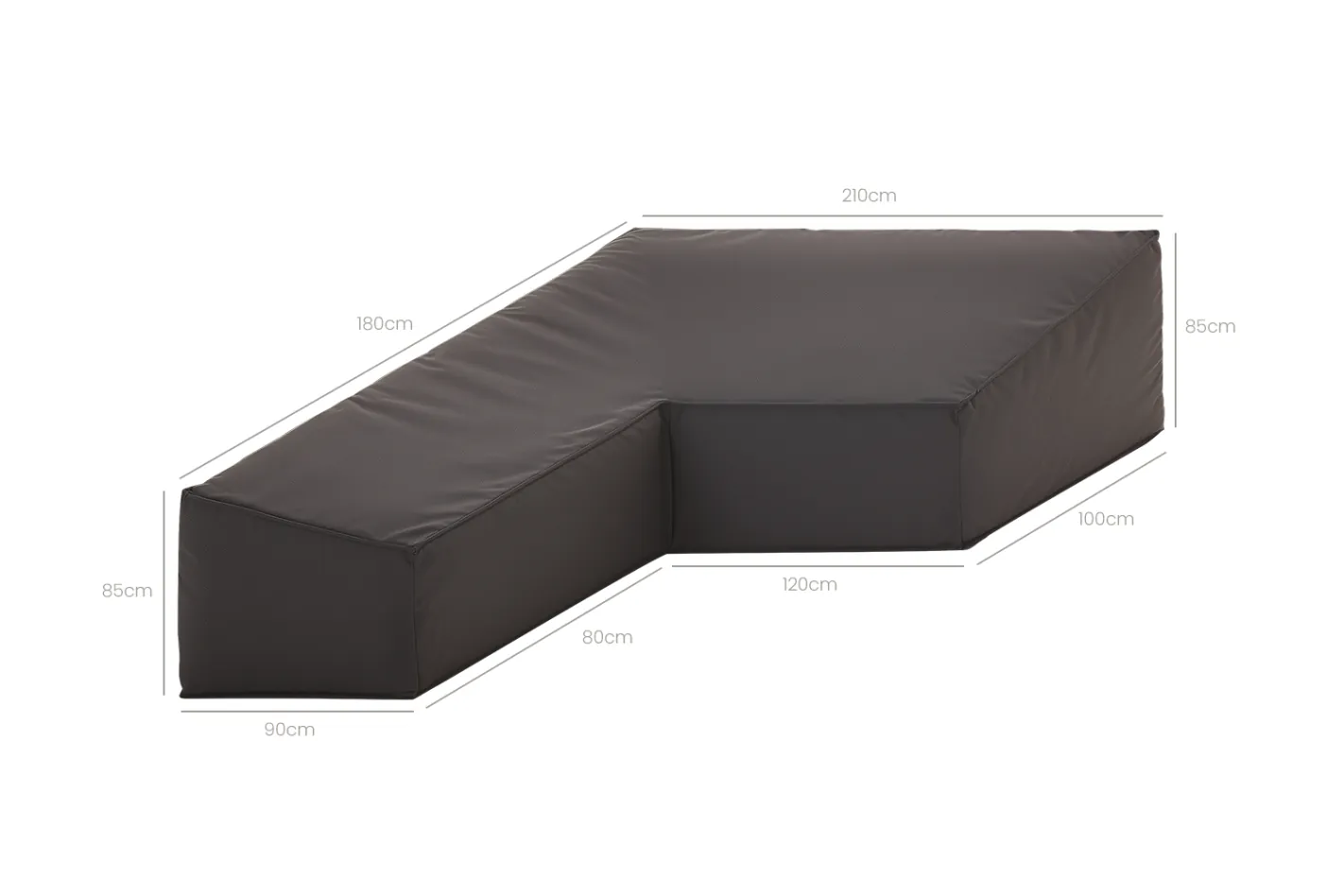 sofa black cover