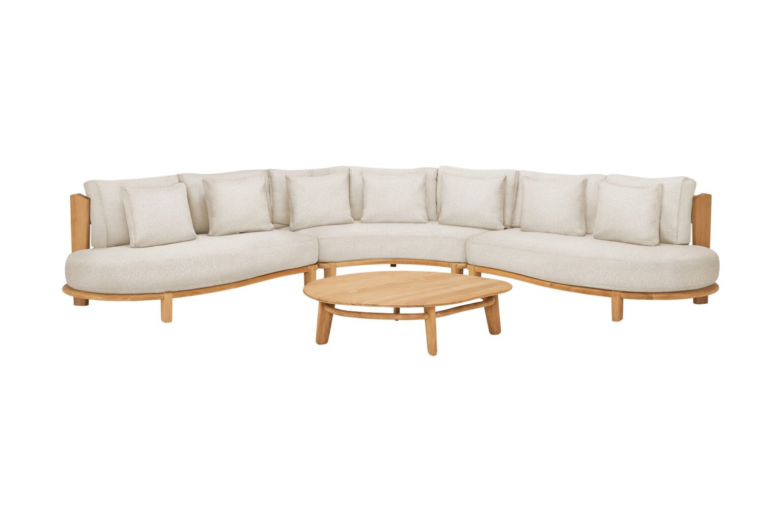 Rounded sofa