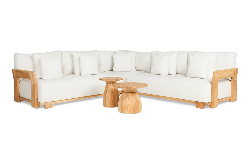 Wooden sectional