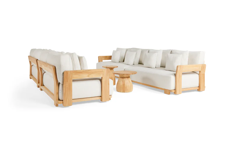 Wooden sectional
