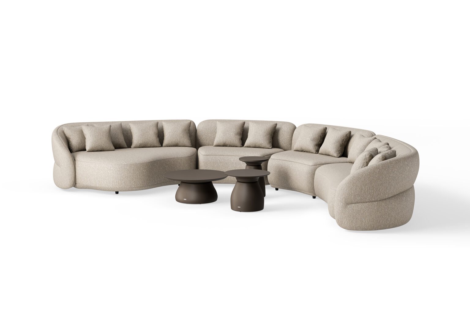 Curved sectional
