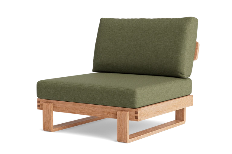 Modern gray corner sofa