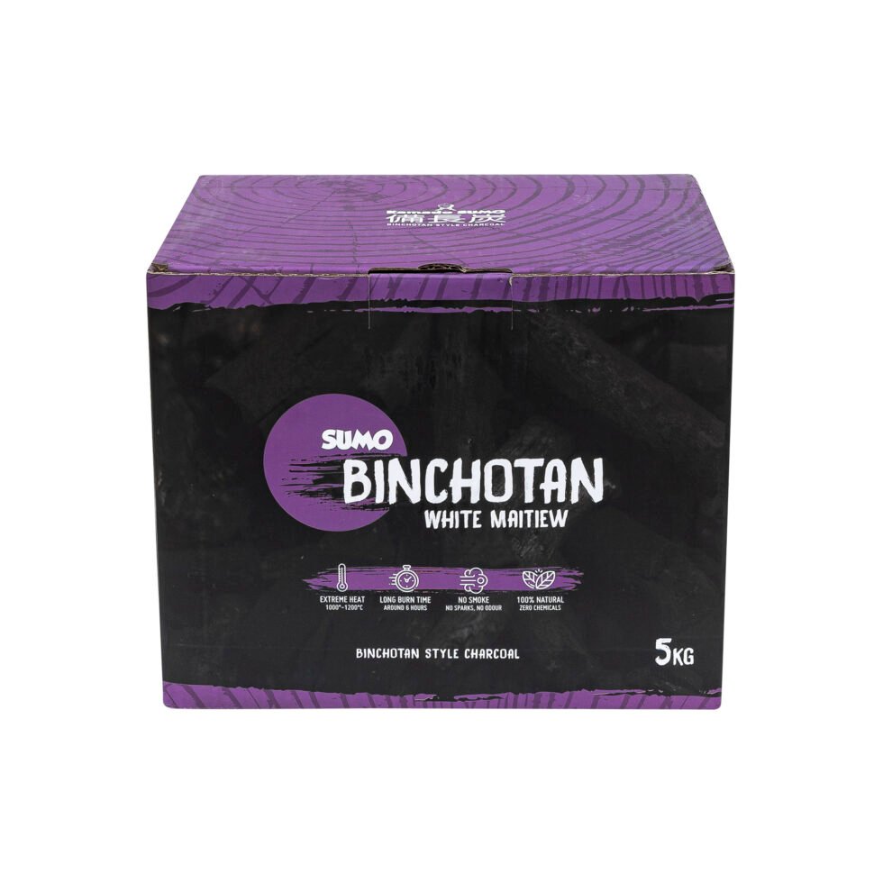 Kamado Sumo Binchotan White Charcoal Maitiew 5 kg