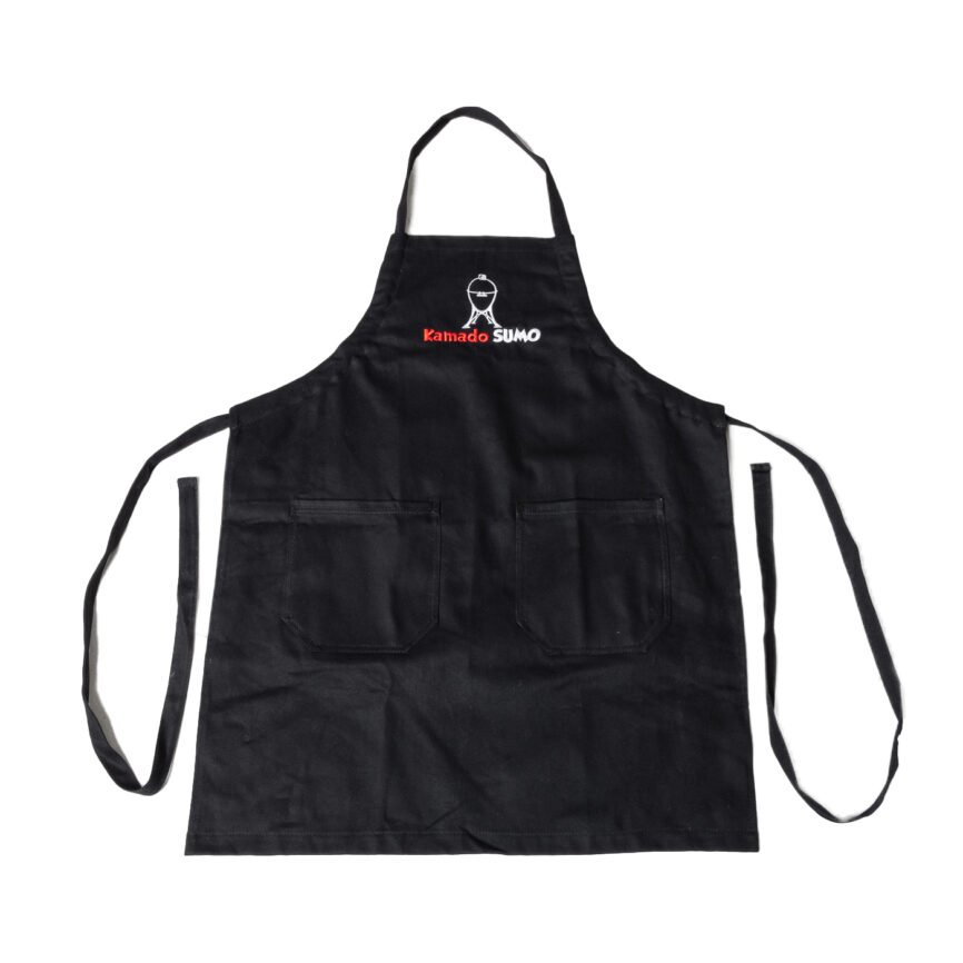 Kamado Sumo Fabric Apron – Black