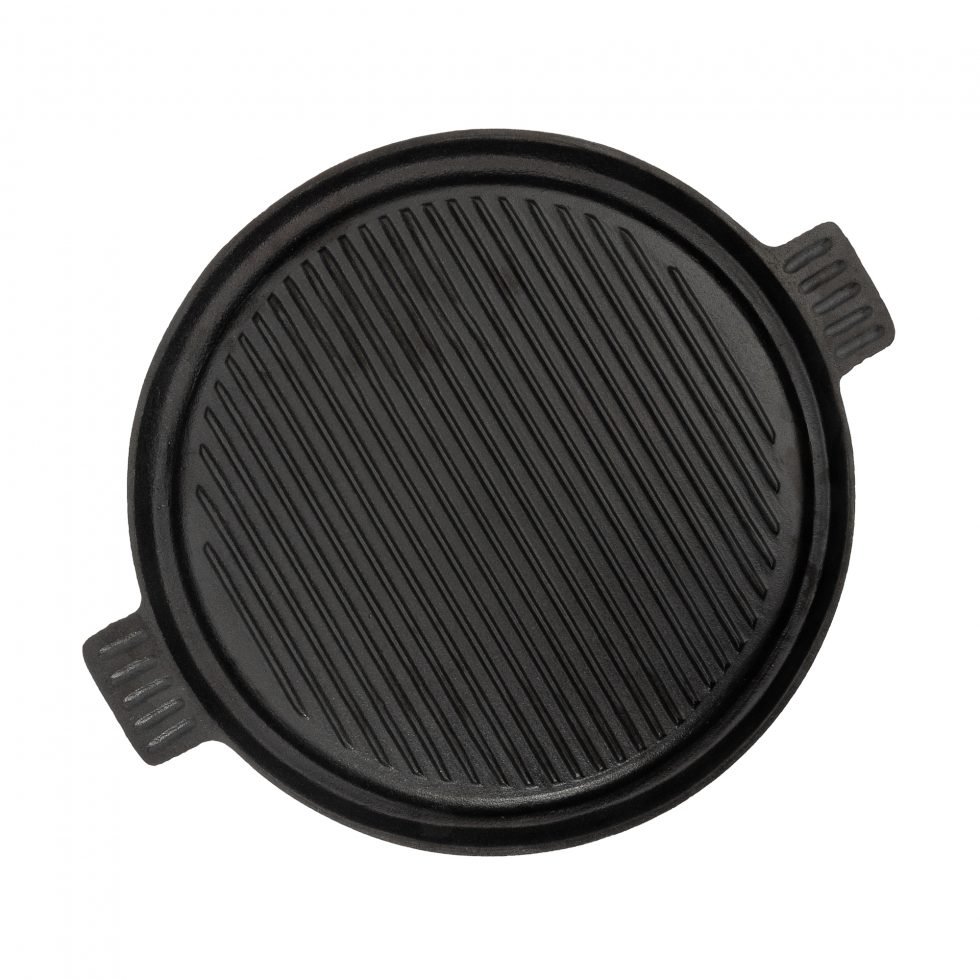 Kamado Sumo Cast Iron Griddle 36 cm – Reversible