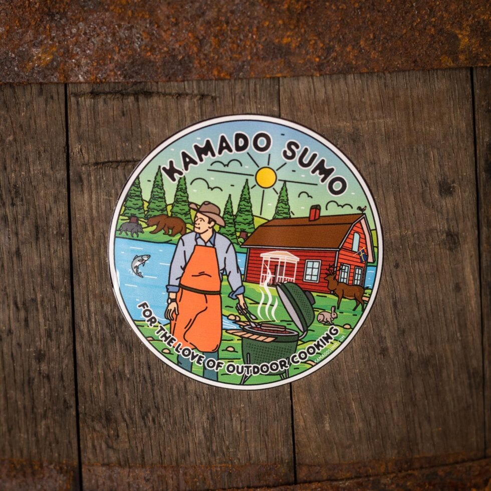 Kamado Sumo Stickers (3-pack) – view 2