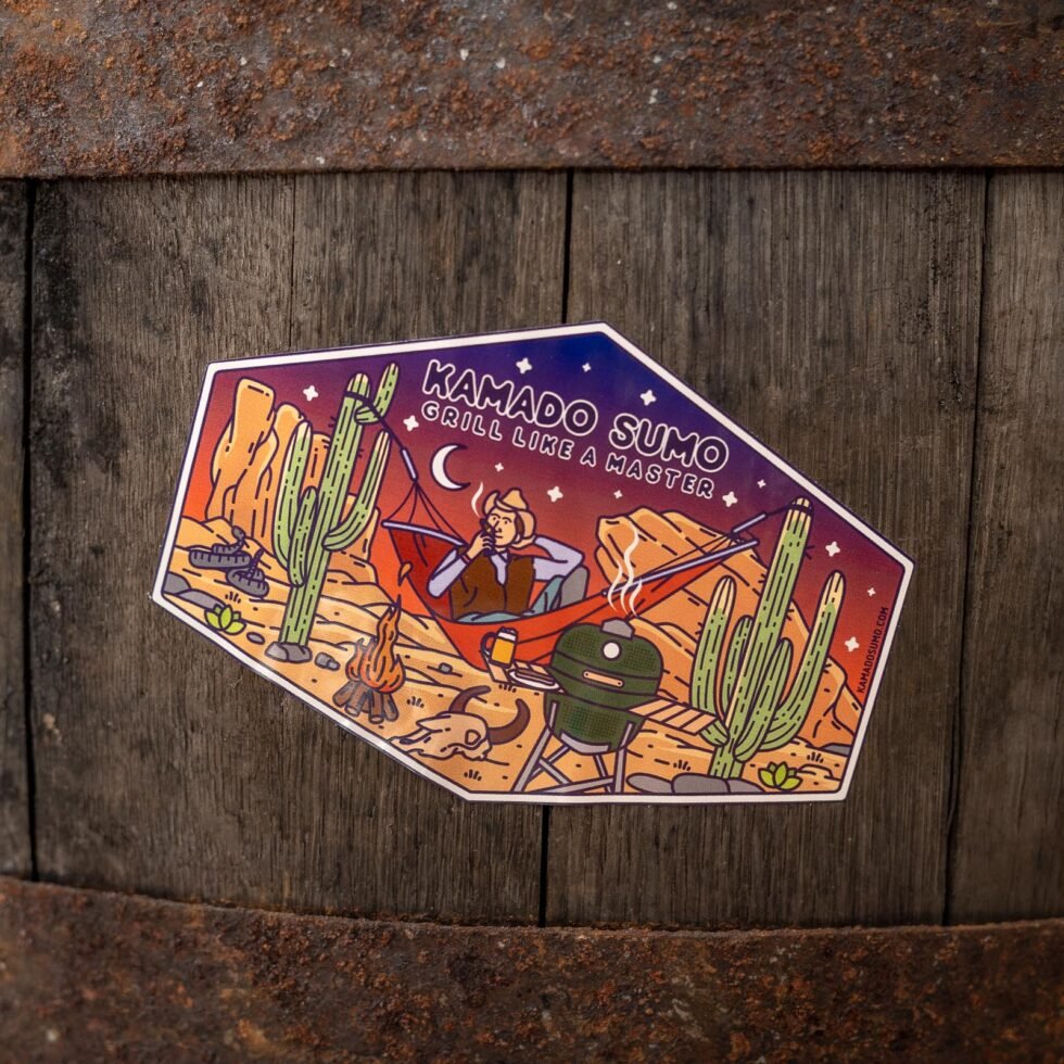 Kamado Sumo Stickers (3-pack) – view 3