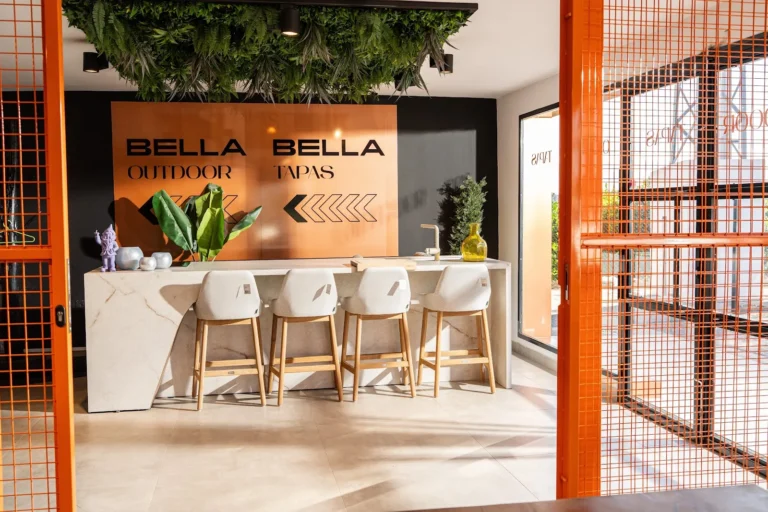 Interior of Bella Outdoor and Bella Tapas in Rojales