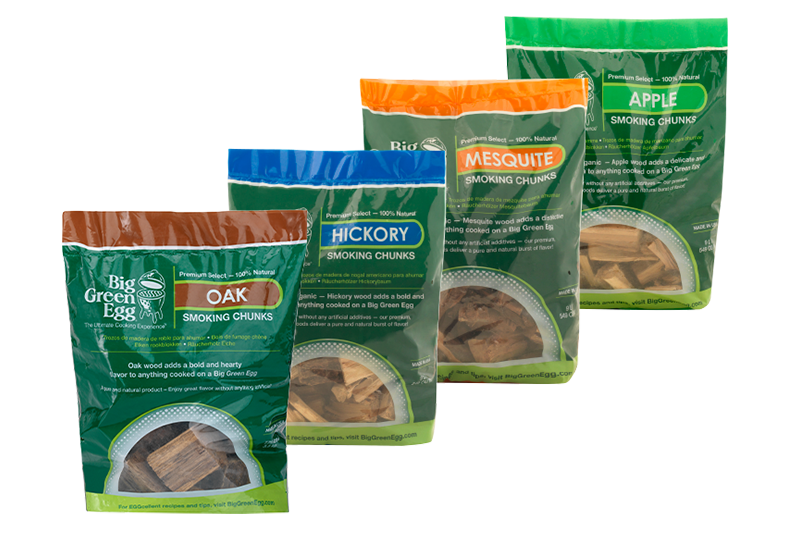 Big Green Egg Hickory Wood Chunks